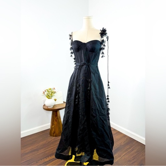 ZIMMERMANN
Natura floral linen and silk bustier dress - Picture 3 of 10